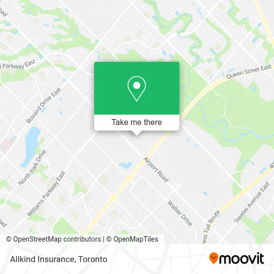 Allkind Insurance map