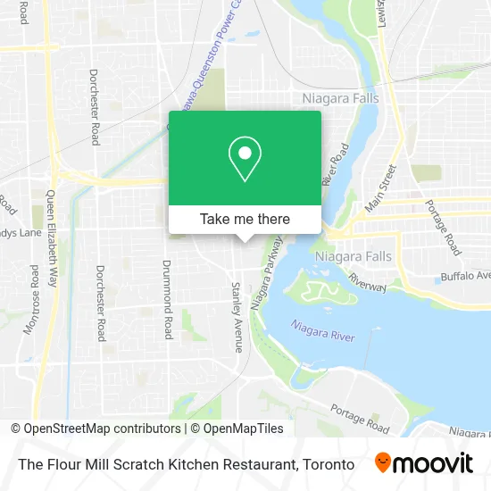 The Flour Mill Scratch Kitchen Restaurant map