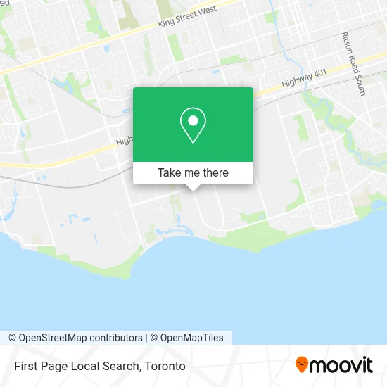 First Page Local Search plan