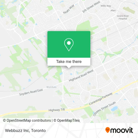 Webbuzz Inc map