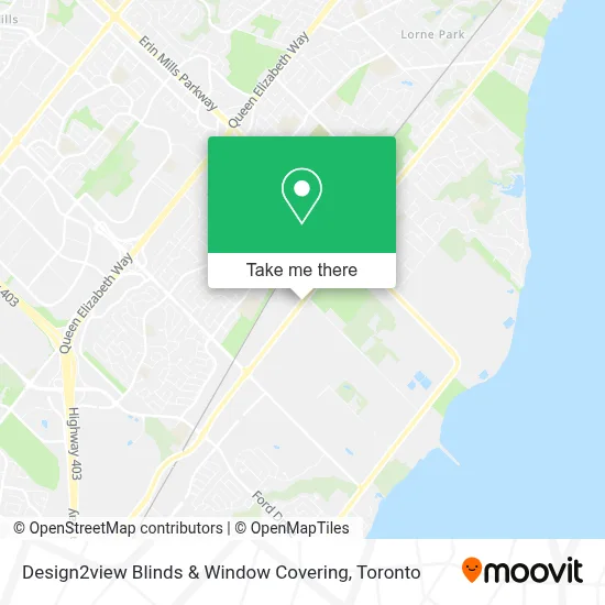 Design2view Blinds & Window Covering map