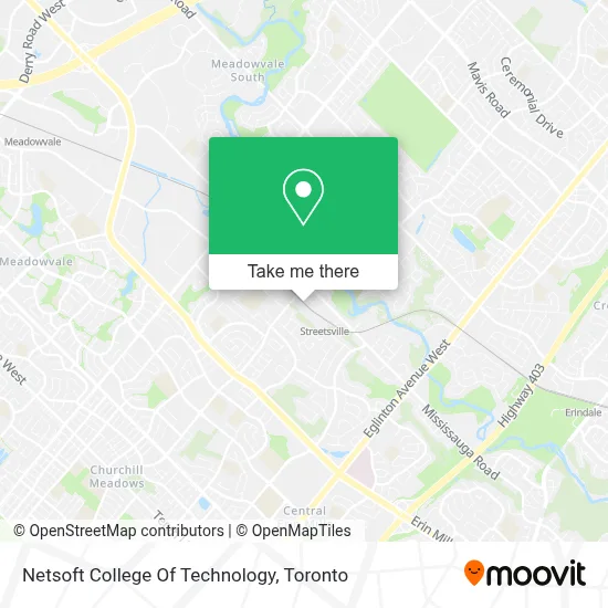Netsoft College Of Technology map