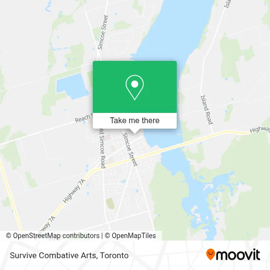 Survive Combative Arts map