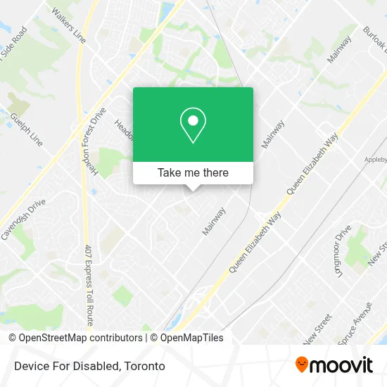 Device For Disabled map