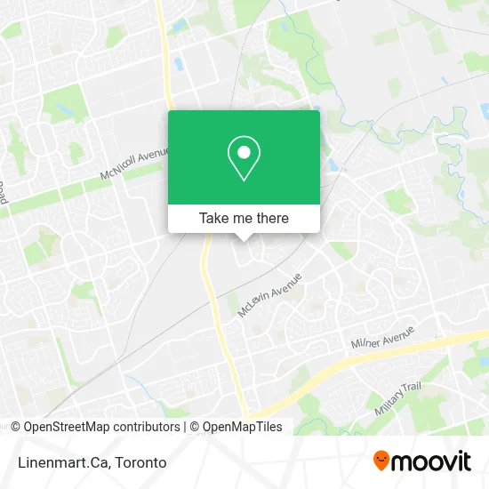 Linenmart.Ca map