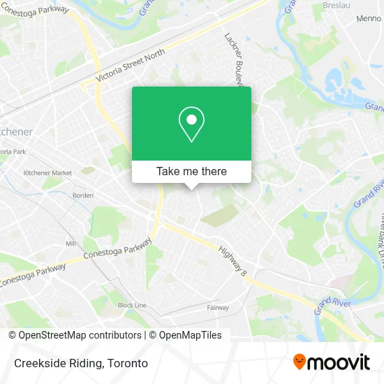 Creekside Riding map