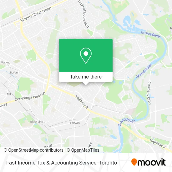 Fast Income Tax & Accounting Service map
