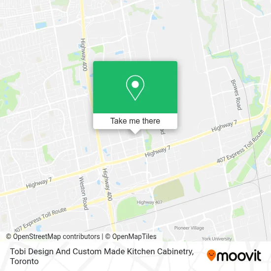 Tobi Design And Custom Made Kitchen Cabinetry map