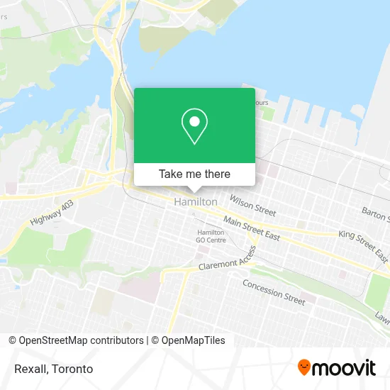 Rexall map