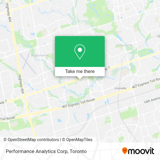 Performance Analytics Corp map