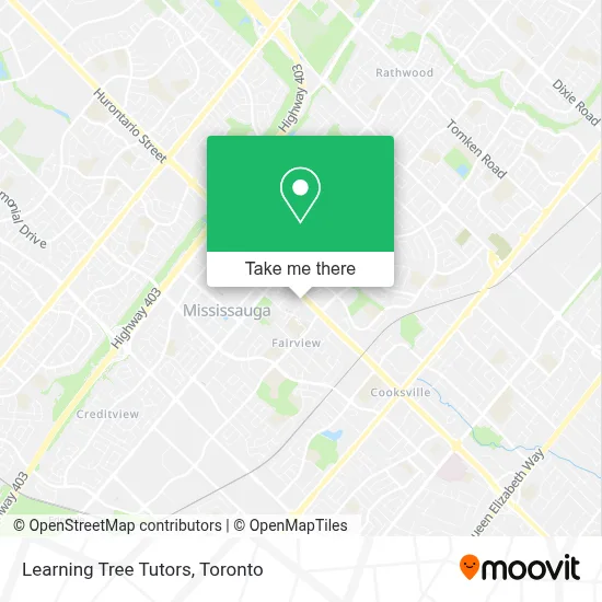 Learning Tree Tutors map