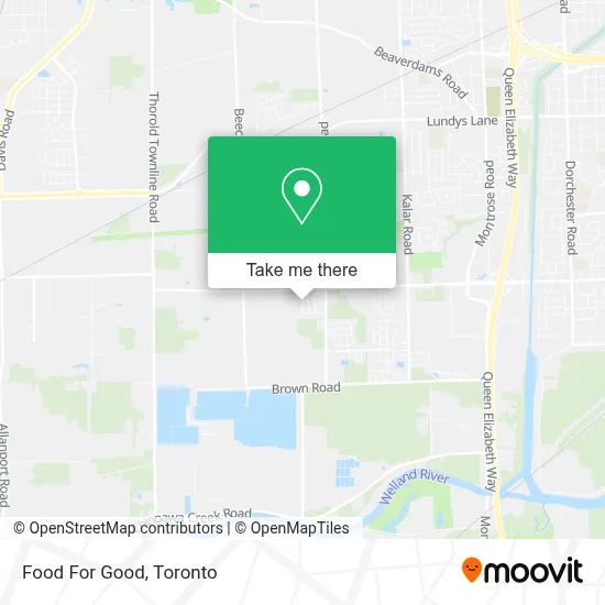 Food For Good map