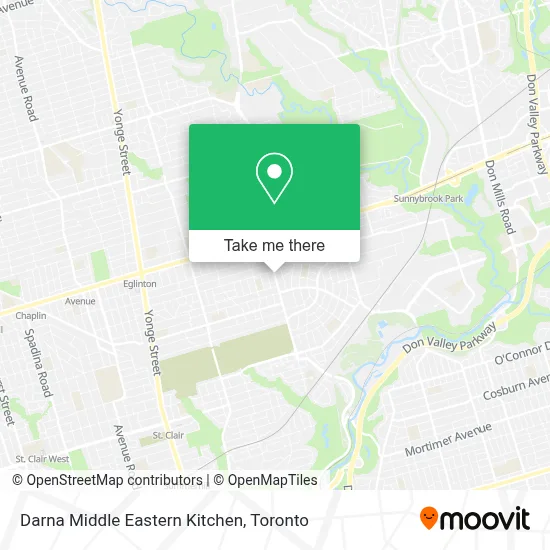 Darna Middle Eastern Kitchen map