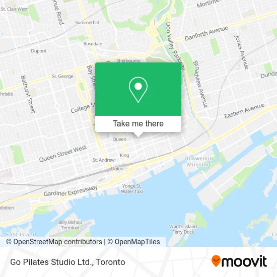 Go Pilates Studio Ltd. map