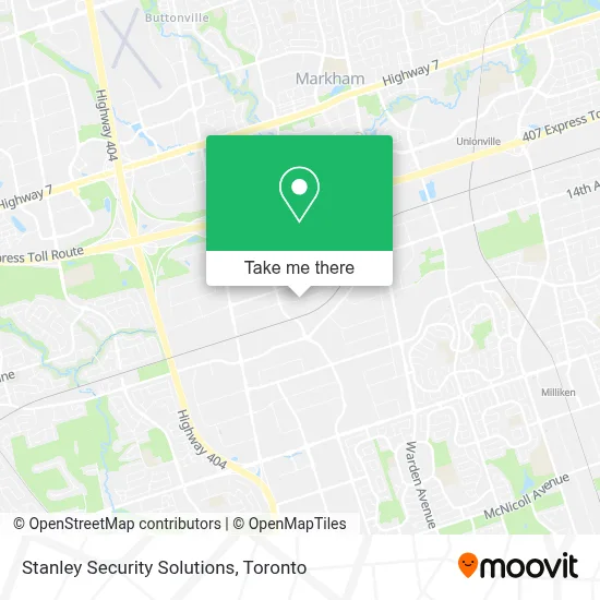 Stanley Security Solutions map