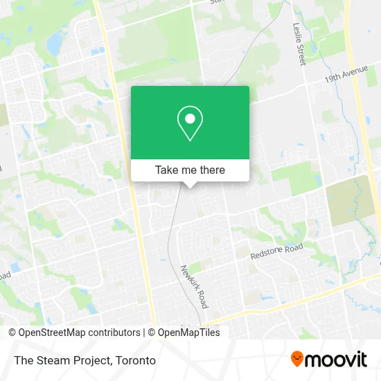 The Steam Project map