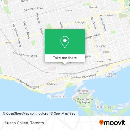 Susan Collett map