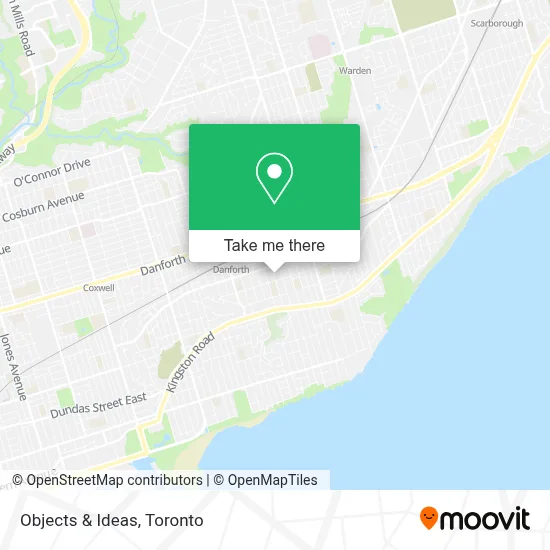 Objects & Ideas map