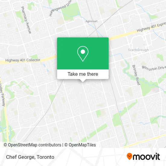 Chef George map