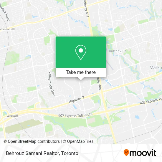 Behrouz Samani Realtor map