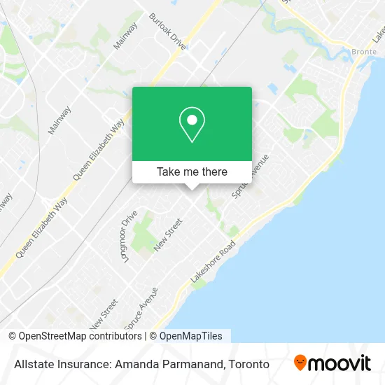 Allstate Insurance: Amanda Parmanand map