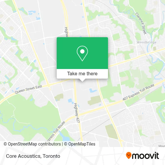 Core Acoustics map