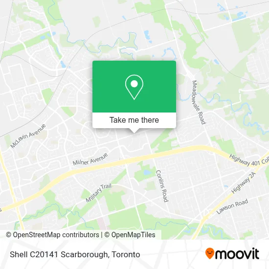 Shell C20141 Scarborough map