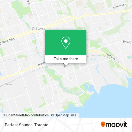 Perfect Sounds map