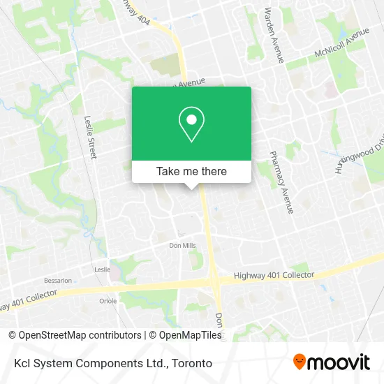 Kcl System Components Ltd. map