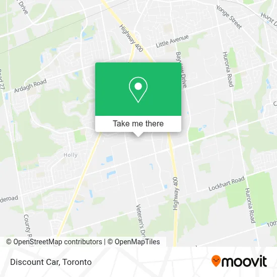 Discount Car map
