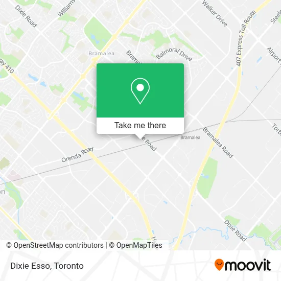 Dixie Esso map
