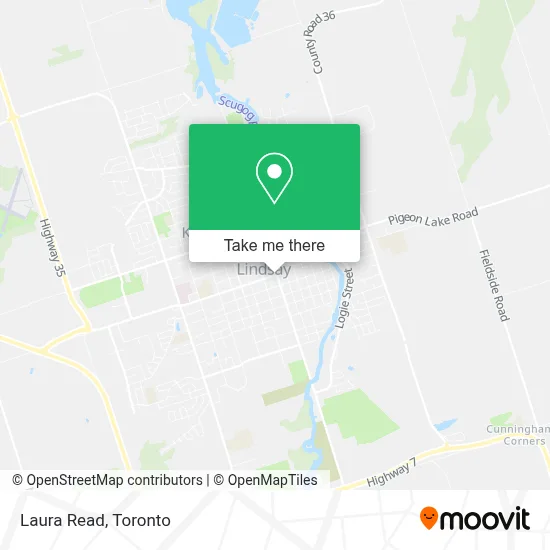 Laura Read map