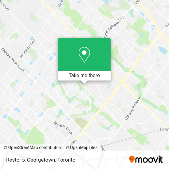 Restorfx Georgetown map