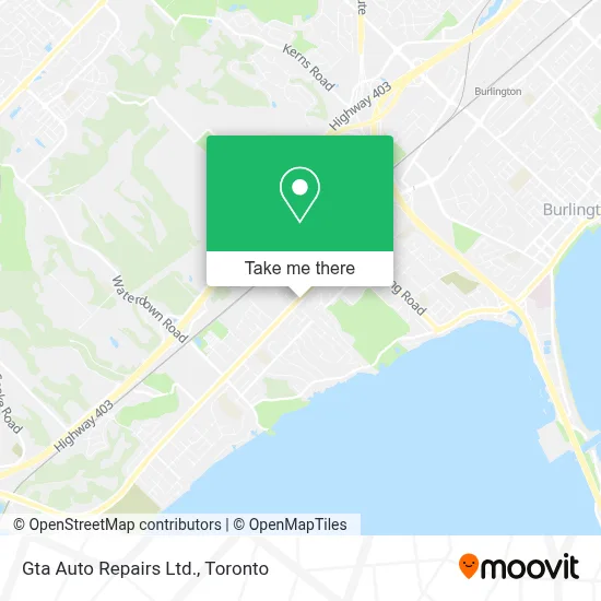 Gta Auto Repairs Ltd. map