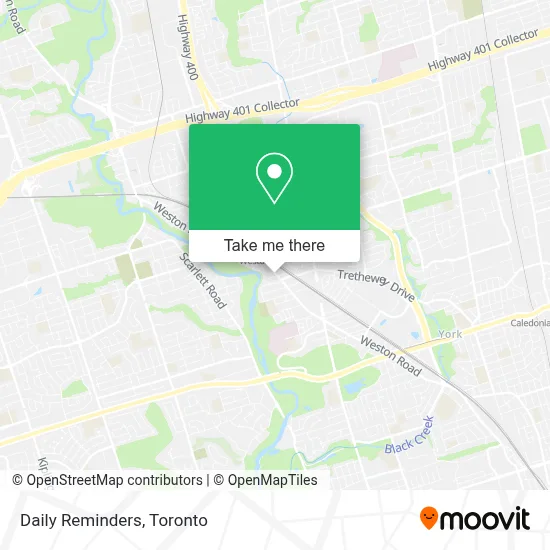 Daily Reminders map