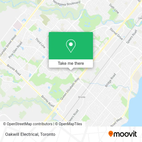 Oakwill Electrical map