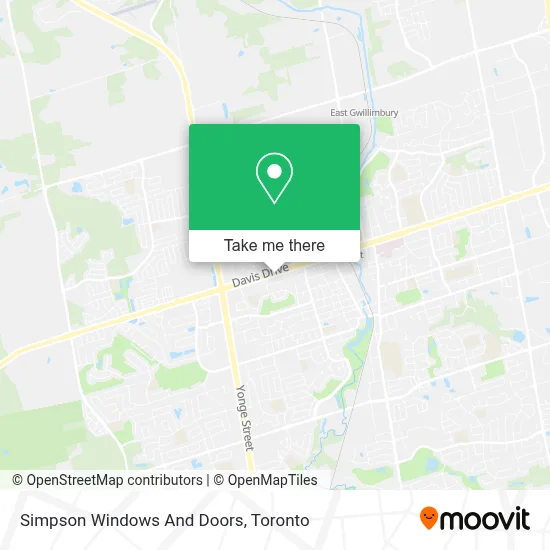 Simpson Windows And Doors map