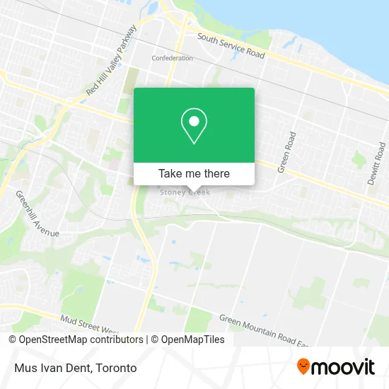Mus Ivan Dent map