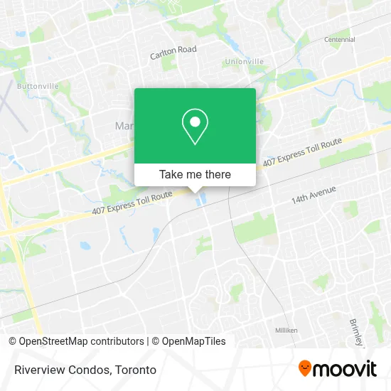 Riverview Condos map