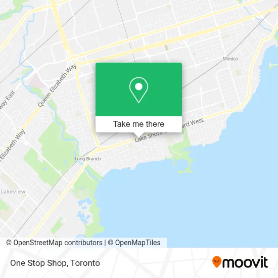 One Stop Shop map