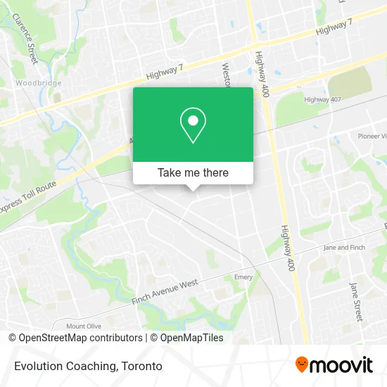 Evolution Coaching map