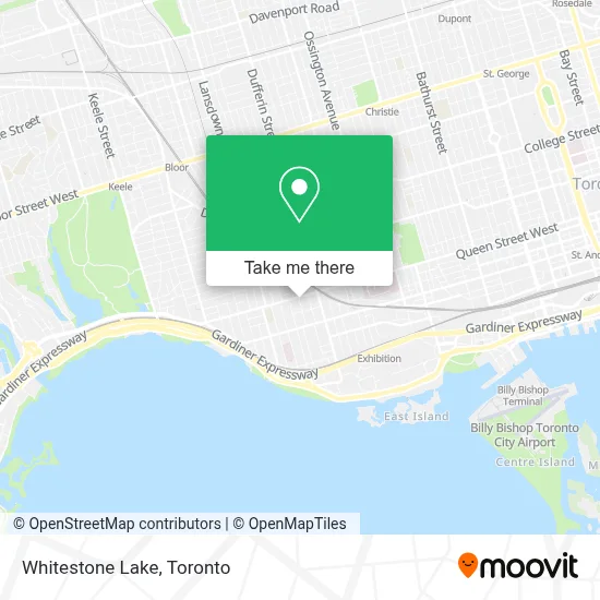 Whitestone Lake map