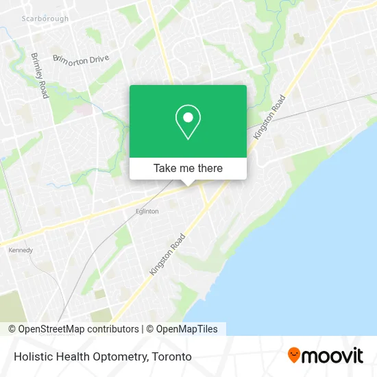 Holistic Health Optometry map