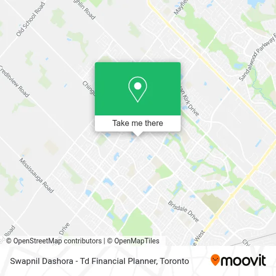 Swapnil Dashora - Td Financial Planner map