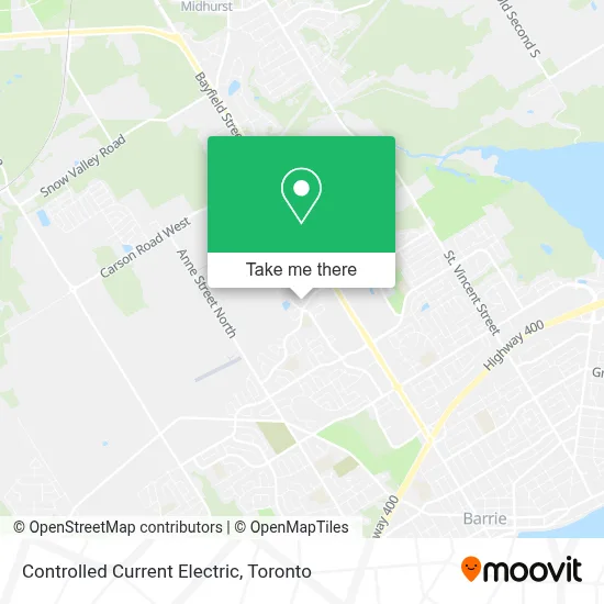 Controlled Current Electric map