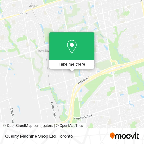 Quality Machine Shop Ltd map