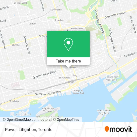 Powell Litigation map