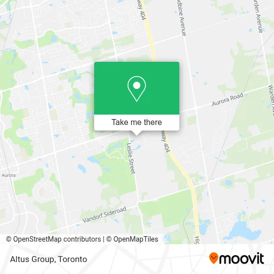 Altus Group map