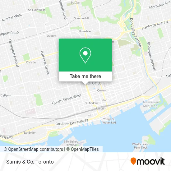 Samis & Co map