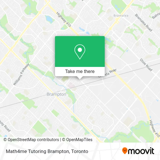 Math4me Tutoring Brampton map
